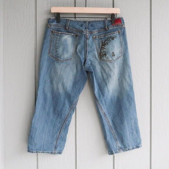 Hot Kiss Capri Jeans Size 13 - Picture 2 of 8